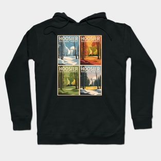 Four Seasons Hoosier National Forest Hoodie